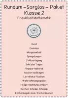 Vorschau - Arbeitsblätter - Rundum-Sorglos-Paket: FREIARBEIT Mathematik Klasse 2 - Deckblatt