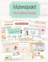 Vorschau - Arbeitsblätter - Materialpaket für die Hundeklasse - wachsendes Bundle - Deckblatt