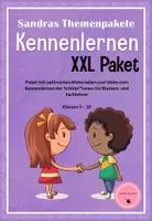 Vorschau - Stundenentwürfe - Materialpaket Themenbereich "Kennenlernen" - Deckblatt