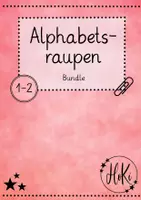Vorschau - Mal- und Bastelvorlagen - Alphabetsraupen (Bundle) - Deckblatt