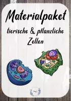 Vorschau - Arbeitsblätter - Materialpaket: tierische und pflanzliche Zellen - Deckblatt