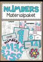 Vorschau - Arbeitsblätter - NUMBERS 1-20 - Materialpaket - Deckblatt