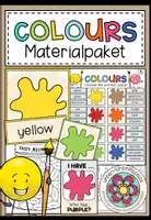Vorschau - Arbeitsblätter - COLOURS - Materialpaket - Deckblatt