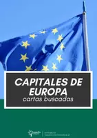 Vista previa - Hojas de trabajo - Paquete de materiales Capitales de Europa - Portada