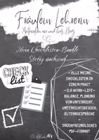 Vorschau - Arbeitsblätter - Bundle meiner Checklisten - Deckblatt