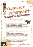 Vorschau - Arbeitsblätter - UR2 Spurensuche in Ur- und Frühgeschichte - Komplettpaket mit ALLEN Materialien zur Reihe - inkl. Lösungen - Deckblatt
