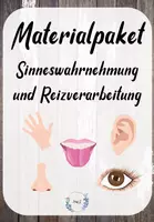 Vorschau - Arbeitsblätter - Materialpaket: Sinneswahrnehmung & Reizverarbeitung - Deckblatt