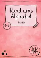 Vorschau - Mal- und Bastelvorlagen - Rund ums Alphabet (Bundle) (HoKi) - Deckblatt