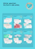 Vorschau - Spiele - Materialpaket Wörter gewinnen Dis Donc 6 alle unités - Deckblatt