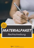 Vorschau - Arbeitsblätter - Sparpaket: Die schnelle Deutschstunde: LRS; Rechtschreibung üben, Vertretungsstunden füllen! - Deckblatt