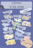 Vorschau - Spiele - XL-Materialpaket: Rechendomino Klasse 1 - Deckblatt