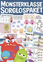 Vorschau - Mal- und Bastelvorlagen - Monsterklasse XXL Sorglospaket Schulanfang Monster Klassenmaskottchen - Deckblatt