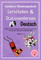 Vorschau - Unterrichtsreihen - Alle Lerntheken/Stationenlernen von Sandras Ideenkiste - Deckblatt