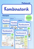 Vorschau - Stundenentwürfe - Materialpaket Kombinatorik - Deckblatt