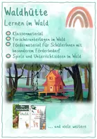 Vorschau - Arbeitsblätter - Waldhütte-Lernumgebung-wachsendes Bundle - Deckblatt