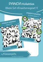 Vorschau - selbst erstellte Cliparts/Grafiken - Panda Clipart Kollektion - Deckblatt