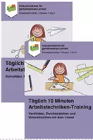 Vorschau - Arbeitsblätter - Sparpaket: Täglich 10 Minuten Arbeitstechniken - Deckblatt