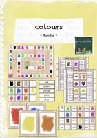 Vorschau - Arbeitsblätter - colours Bundle - Deckblatt