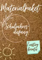 Vorschau - Spiele - Materialpaket Schuljahresanfang kreativ (reguläre Klassen und IFK geeignet) - Deckblatt