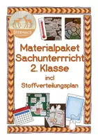 Vorschau - Unterrichtsreihen - Materialpaket Sachunterricht 2. Klasse - Deckblatt
