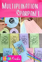Vorschau - Unterrichtsreihen - Materialpaket Multiplikation in der Grundschule - Deckblatt