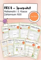 Vorschau - Arbeitsblätter - Sparpaket: Mathematik - 3. Klasse I ZR 1000 - Deckblatt