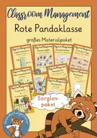 Vorschau - Arbeitsblätter - Classroom Management rundum Sorglospaket rote Pandaklasse - Deckblatt