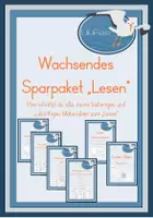 Vorschau - Arbeitsblätter - Lesen, Materialpaket, wachsendes Paket, Leseverständnis - Deckblatt