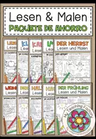 Vista previa - Hojas de trabajo - LESEN UND MALEN - PAQUETE DE AHORRO - Portada