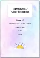 Vorschau - Spiele - Materialpaket Gesprächsspiele - Deckblatt