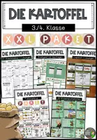 Vorschau - Unterrichtsreihen - Die Kartoffel - XXL Materialpaket - Deckblatt