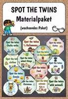 Vorschau - Spiele - Spot the twins Spiele - Wachsendes Paket - Deckblatt