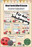 Vorschau - Bildkarten - Marienkäferklasse Materialpaket - Deckblatt