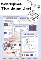 Vorschau - Arbeitsblätter - Materialpaket The Union Jack - Deckblatt
