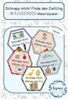 Vorschau - Spiele - Finde den Zwilling | Laute | Vokale | Wachsendes Materialpaket - Deckblatt