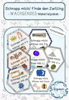 Vorschau - Spiele - Finde den Zwilling | Laute | Konsonanten | Wachsendes Materialpaket - Deckblatt