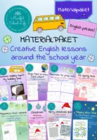 Vorschau - Arbeitsblätter - Materialpaket Englisch: Creative English lessons around the school year - Deckblatt