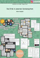 Vorschau - Spiele - Materialpaket - Die Erde in unserem Sonnensystem - Deckblatt