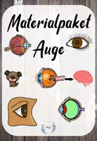 Vorschau - Arbeitsblätter - Materialpaket: Auge - Deckblatt