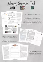 Vorschau - Arbeitsblätter - Materialpaket Altern, Sterben, Tod - Deckblatt