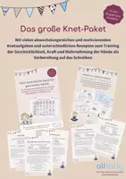 Vorschau - Arbeitsblätter - Das große Knet-Paket - Deckblatt