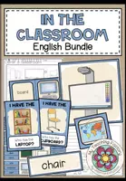 Vista previa - Hojas de trabajo - IN THE CLASSROOM (CLASSROOM OBJECTS) - English Bundle - Portada