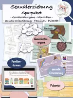 Vorschau - Unterrichtsreihen - Sparpaket Sexualerziehung - Deckblatt