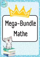 Vorschau - Stundenentwürfe - Mega-Bundle: alle Mathematikmaterialien von Lernzaubern - Deckblatt