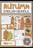 Vista previa - Unidades / Secuencias / Situaciones de Aprendizaje - AUTUMN / FALL - ENGLISH BUNDLE (Autumn in English lessons) - Portada