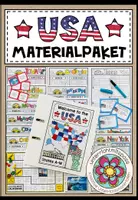 Vorschau - Arbeitsblätter - USA - Materialpaket (für den Englischunterricht) - Deckblatt