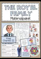 Vorschau - Arbeitsblätter - THE ROYAL FAMILY - Materialpaket - Deckblatt