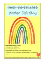 Vorschau - Arbeitsblätter - Materialpaket Schulstart ~ rund um sorglos - Deckblatt