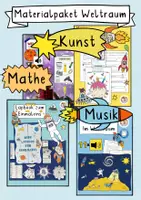 Vorschau - Stundenentwürfe - Materialpaket Weltraum in der Grundschule - Deckblatt