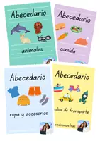 Vista previa - Tarjetas / Manipulativos - Paquete: abecedarios temáticos - Portada